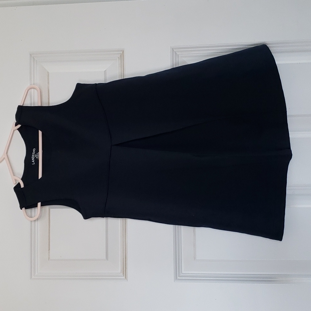 Navy blue, Land End dress